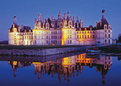  Chambord Palace in the Night, France