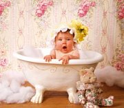 Child in the Bath