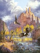 Eagles in The Mountains