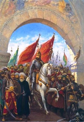 Entering to Constantinople