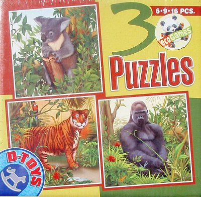 Jungle Animals (6, 9, 13 Pieces)