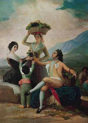 La Vendimia, Francesko de Goya