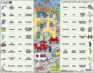 Learning English Puzzle - Professions