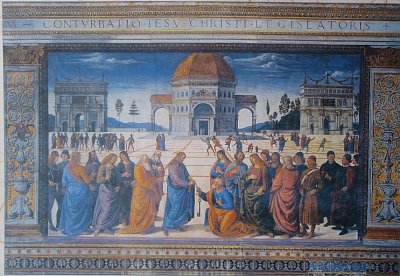 Perugino: La Consegna delle Chiavi a San Pietro