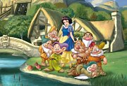 Snow White with Dwarves 