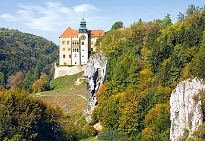 Castle in Pieskowa Skała, Poland
