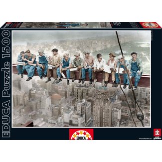 Lunch atop a skyscraper